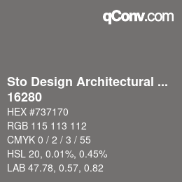 Code couleur: Sto Design Architectural Colours - 16280 | qconv.com