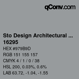 Farbcode: Sto Design Architectural Colours - 16295 | qconv.com