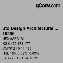 Code couleur: Sto Design Architectural Colours - 16296 | qconv.com