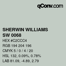 カラーコード: SHERWIN WILLIAMS<br>SW 0068 - Copen Blue | qconv.com