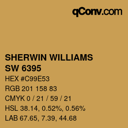 颜色代码: SHERWIN WILLIAMS<br>SW 6395 - Alchemy | qconv.com