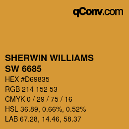 Color code: SHERWIN WILLIAMS<br>SW 6685 - Trinket | qconv.com