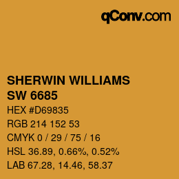 Color code: SHERWIN WILLIAMS<br>SW 6685 - Trinket | qconv.com