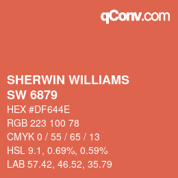 颜色代码: SHERWIN WILLIAMS<br>SW 6879 - Daring | qconv.com