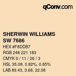 カラーコード: SHERWIN WILLIAMS<br>SW 7686 - Hinoki | qconv.com