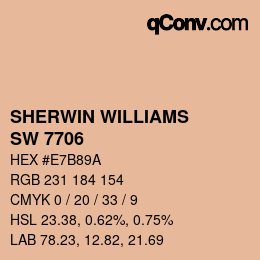 カラーコード: SHERWIN WILLIAMS<br>SW 7706 - Creole Cottage | qconv.com