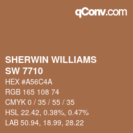 カラーコード: SHERWIN WILLIAMS<br>SW 7710 - Brandywine | qconv.com