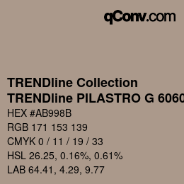 カラーコード: TRENDline Collection - TRENDline PILASTRO G 6060 | qconv.com