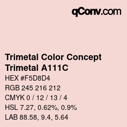 Farbcode: Trimetal Color Concept - Trimetal A111C | qconv.com