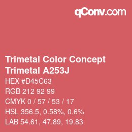 Código de color: Trimetal Color Concept - Trimetal A253J | qconv.com