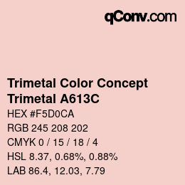 Farbcode: Trimetal Color Concept - Trimetal A613C | qconv.com