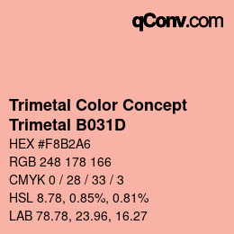 Código de color: Trimetal Color Concept - Trimetal B031D | qconv.com