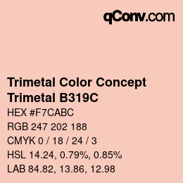 Código de color: Trimetal Color Concept - Trimetal B319C | qconv.com