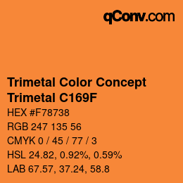 Código de color: Trimetal Color Concept - Trimetal C169F | qconv.com