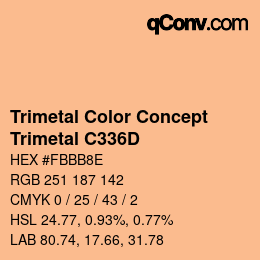 Farbcode: Trimetal Color Concept - Trimetal C336D | qconv.com