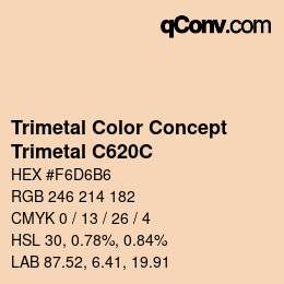 Código de color: Trimetal Color Concept - Trimetal C620C | qconv.com