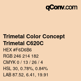 Code couleur: Trimetal Color Concept - Trimetal C620C | qconv.com