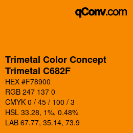 Farbcode: Trimetal Color Concept - Trimetal C682F | qconv.com