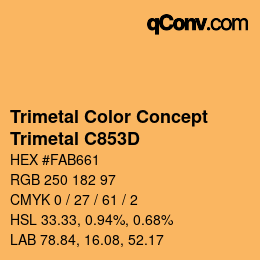 カラーコード: Trimetal Color Concept - Trimetal C853D | qconv.com