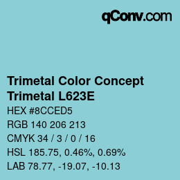 Farbcode: Trimetal Color Concept - Trimetal L623E | qconv.com