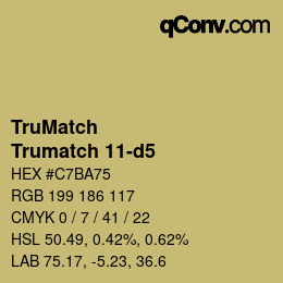 Código de color: TruMatch - Trumatch 11-d5 | qconv.com
