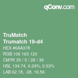Code couleur: TruMatch - Trumatch 19-d4 | qconv.com