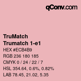 Farbcode: TruMatch - Trumatch 1-e1 | qconv.com