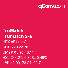 Farbcode: TruMatch - Trumatch 2-a | qconv.com