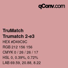 Farbcode: TruMatch - Trumatch 2-e3 | qconv.com