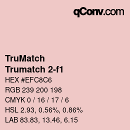 Código de color: TruMatch - Trumatch 2-f1 | qconv.com