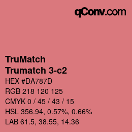 Farbcode: TruMatch - Trumatch 3-c2 | qconv.com