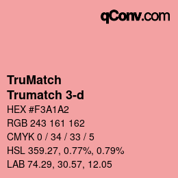 Código de color: TruMatch - Trumatch 3-d | qconv.com