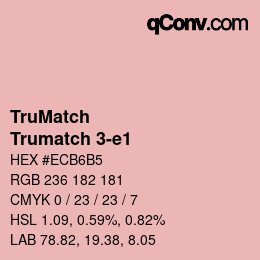Código de color: TruMatch - Trumatch 3-e1 | qconv.com