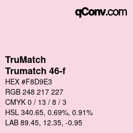 Farbcode: TruMatch - Trumatch 46-f | qconv.com