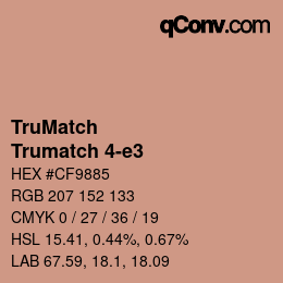 Color code: TruMatch - Trumatch 4-e3 | qconv.com