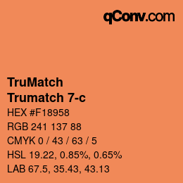 Farbcode: TruMatch - Trumatch 7-c | qconv.com