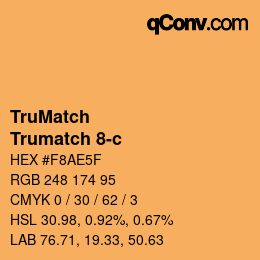 Farbcode: TruMatch - Trumatch 8-c | qconv.com