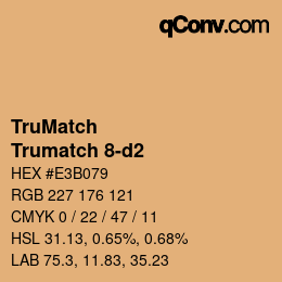 Farbcode: TruMatch - Trumatch 8-d2 | qconv.com