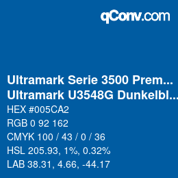 Farbcode: Ultramark Serie 3500 Premium - Ultramark U3548G Dunkelblau | qconv.com