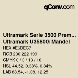 Código de color: Ultramark Serie 3500 Premium - Ultramark U3580G Mandel | qconv.com