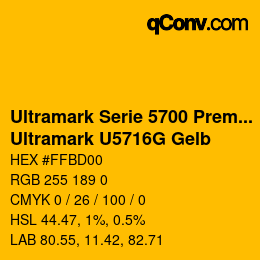 Farbcode: Ultramark Serie 5700 Premium - Ultramark U5716G Gelb | qconv.com