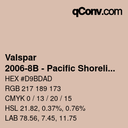 Color code: Valspar - 2006-8B - Pacific Shoreline | qconv.com