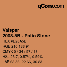Farbcode: Valspar - 2008-5B - Patio Stone | qconv.com