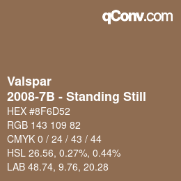 Color code: Valspar - 2008-7B - Standing Still | qconv.com
