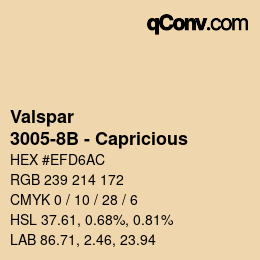 Color code: Valspar - 3005-8B - Capricious | qconv.com