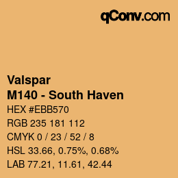 カラーコード: Valspar - M140 - South Haven | qconv.com