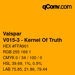 Color code: Valspar - V015-3 - Kernel Of Truth | qconv.com