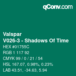 Color code: Valspar - V026-3 - Shadows Of Time | qconv.com