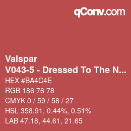 Farbcode: Valspar - V043-5 - Dressed To The Nines | qconv.com