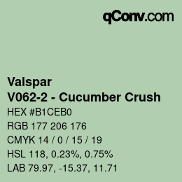 Code couleur: Valspar - V062-2 - Cucumber Crush | qconv.com